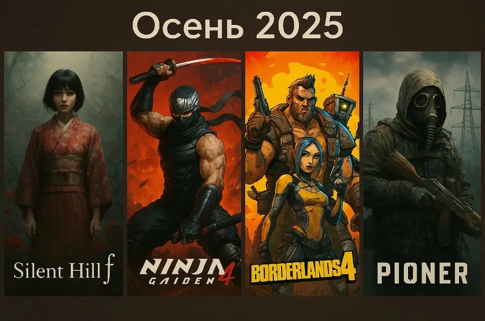 Осень 2025 релизы игр
